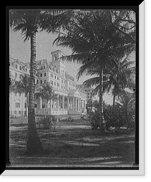 Historic Framed Print, Hotel [Royal] Poinciana, Palm Beach, Fla.,  17-7/8" x 21-7/8"