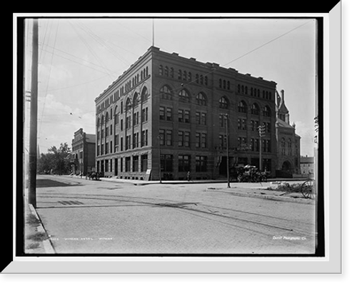 Historic Framed Print, Winona Hotel, Winona,  17-7/8" x 21-7/8"