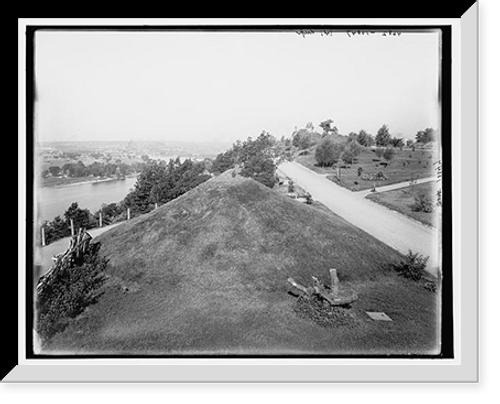 Historic Framed Print, [The Valley of the Mississippi, St. Paul, Minn. ],  17-7/8" x 21-7/8"