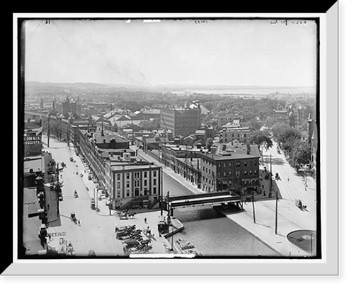 Historic Framed Print, Syracuse, N.Y. - 2,  17-7/8" x 21-7/8"