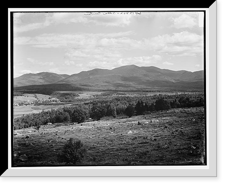 View from Crufts Ledge, Bethlehem, White Mountains - 2 Classic, Vintage Wall Art