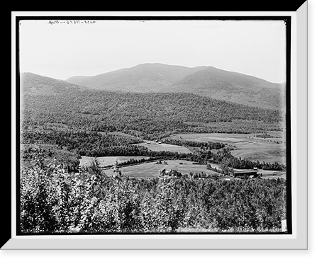 Outlook from Beecher's Pulpit, Twin Mountain House, White Mountains, N.H. - 2 Classic, Historic Reproduction