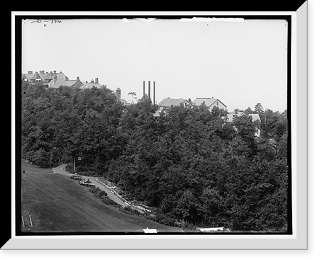New Grand Hotel, Catskill Mountains, N.Y, Antique Print