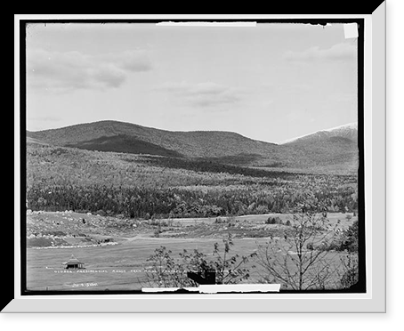 Presidential Range from Maine Central R.R., White Mountains, N.H. - 3, Vintage Poster