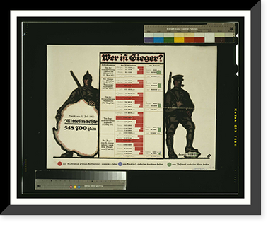Wer ist Sieger?. LO. Classic, Historic Reproduction
