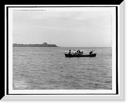 Historic Framed Print, Fort Mississauga, Niagara-on-the-Lake, N.Y.,  17-7/8" x 21-7/8" Historic Framed Print, Fort Mississauga, Niagara-on-the-Lake, N.Y.,  17-7/8" x 21-7/8"