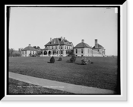 Mary Hitchcock Memorial Hospital, Dartmouth College, Vintage Print