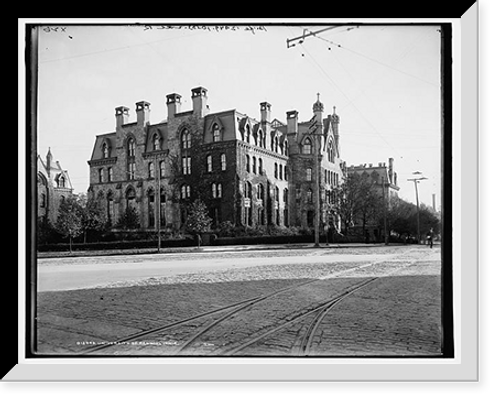 Historic Framed Print, University of Pennsylvania,  17-7/8" x 21-7/8"