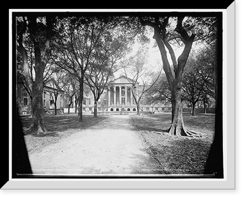 Historic Framed Print, Charleston College, Charleston, S.C.,  17-7/8" x 21-7/8"