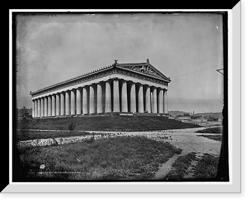 Historic Framed Print, The Parthenon, Nashville, Tenn.,  17-7/8" x 21-7/8"