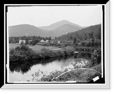 White Face i.e. Whiteface Mountain from Wilmington Road, Adirondack Mountains, Historic Reproduction