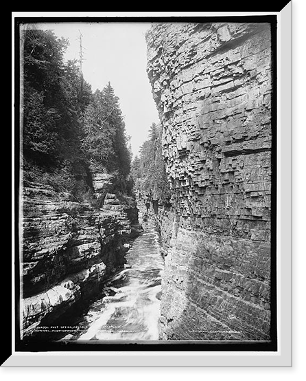 Post office sic, Ausable Chasm, N.Y. Classic, Vintage Poster