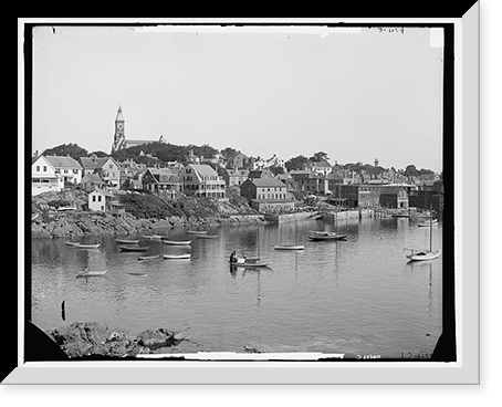 Water front, Marblehead, Mass. - 2, Historic Reproduction