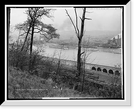 Edgar Thomson i.e. Thompson Works, Braddock, Pa. - 18, Vintage Wall Art