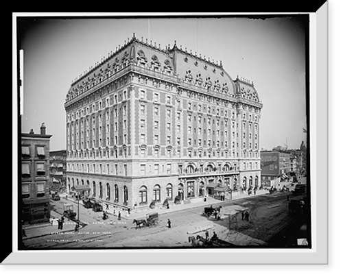 Historic Framed Print, Hotel Astor, New York,  17-7/8" x 21-7/8"