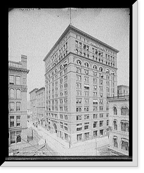 Pioneer Press building, St. Paul, Minn. Classic, Antique Poster