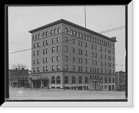 Hotel Wendell, Pittsfield, Mass. Classic, Antique Wall Art