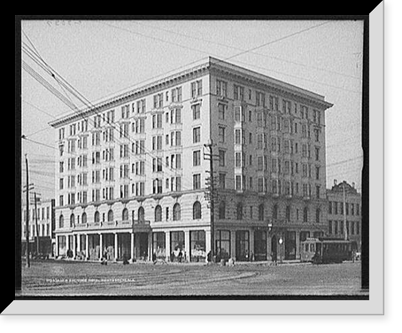 New Exchange Hotel, Montgomery, Ala, Antique Wall Art