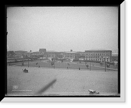 N.Y., N.H. & H. R.R. i.e. New York, New Haven and Hartford Railroad Depot, Providence, R.I, Antique Print