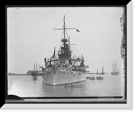 U.S.S. Kearsarge - 4, Antique Wall Art