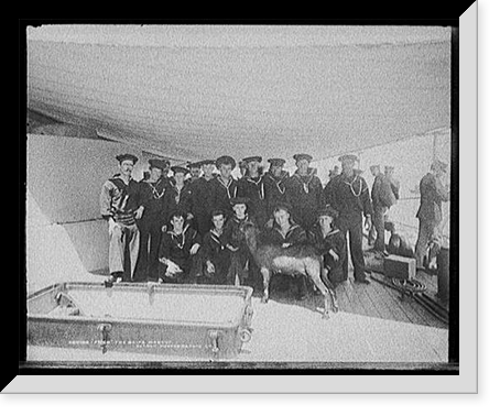Pitch, the ship's mascot Classic, Historic Print
