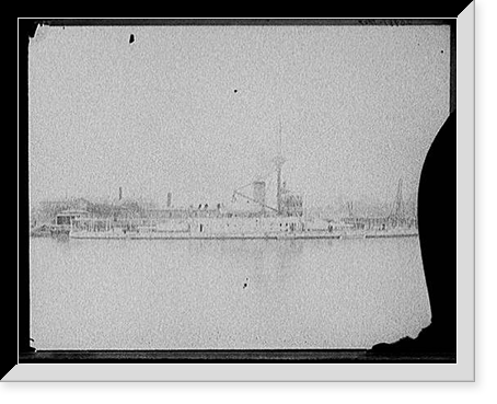 Historic Maritime - Brooklyn - U.S.S. Terror (armored monitor) being