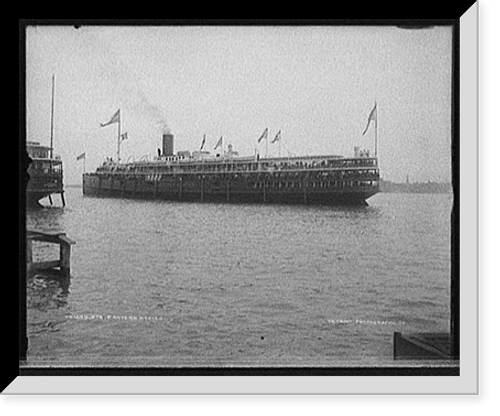 Historic Framed Print, Str. Eastern States - 3,  17-7/8" x 21-7/8"