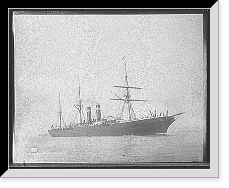 Historic Framed Print, S.S. City of Richmond, [Inman Line],  17-7/8" x 21-7/8"