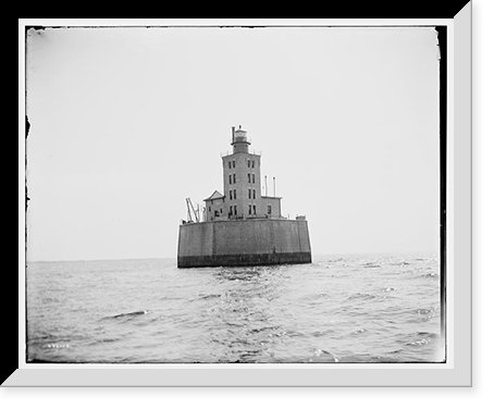 Port Austin Reef lights, Pointe aux Barques, Mich. Classic, Antique Poster