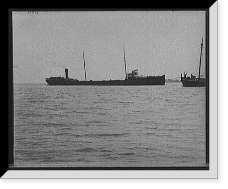Steamer Senator, Antique Poster