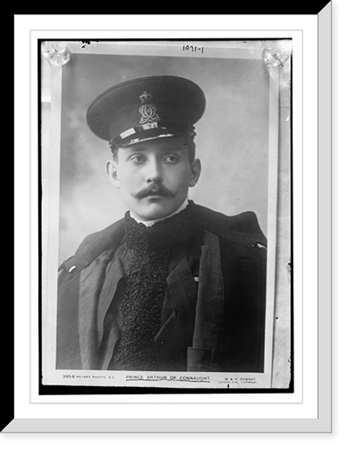 Historic Framed Print, Prince Arthur of Connaught, Rotary Photo. E.C..Rotary Photo.,  17-7/8" x 21-7/8"