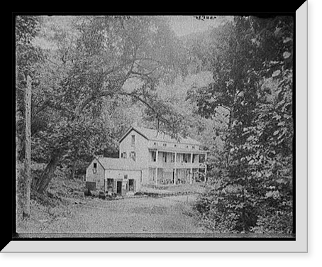 Sleepy Hollow, Rip Van Winkle House, Catskill Mts., N.Y. Classic, Antique Poster