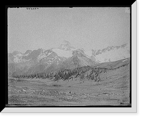 Historic Framed Print, [Mt. Assiniboine, Alberta, Canada],  17-7/8" x 21-7/8"