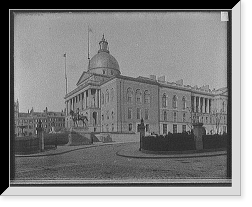 Historic Framed Print, [Massachusetts State House, Boston, Mass.] - 3,  17-7/8" x 21-7/8"