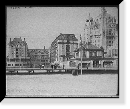 Historic Framed Print, [Dennis Hotel, Atlantic City, N.J.] - 2,  17-7/8" x 21-7/8"
