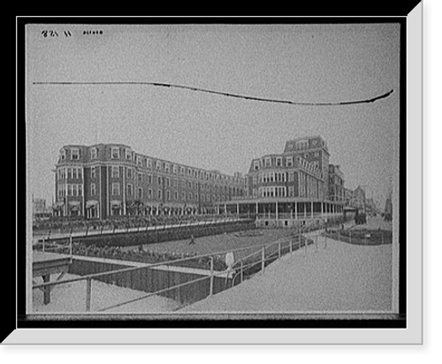 Historic Framed Print, [Hotel Shelburne, Atlantic City, N.J.],  17-7/8" x 21-7/8"