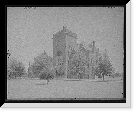 Watts Hall, Union Theological Seminary, Richmond, Va. Classic, Vintage Print