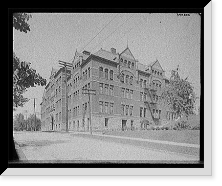Central High School, Grand Rapids, Mich. Classic, Antique Wall Art
