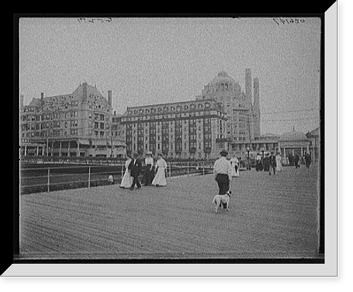 Historic Framed Print, [Dennis Hotel, Atlantic City, N.J.] - 3,  17-7/8" x 21-7/8"