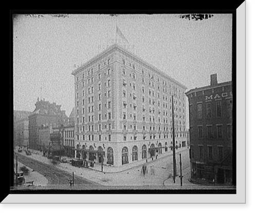 Historic Framed Print, [Hotel Rochester, Rochester, N.Y.],  17-7/8" x 21-7/8"