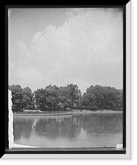 The Lake, Roger Williams Park, Providence, Rhode Island - 2, Antique Wall Art