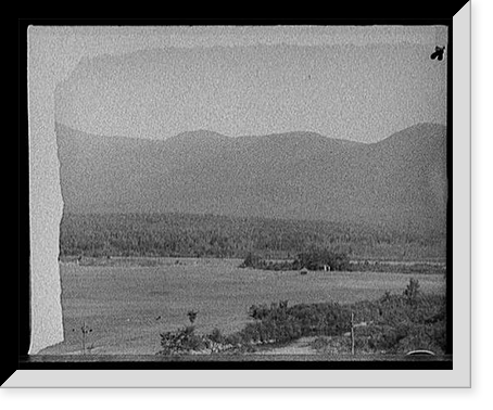 Mount Washington Hotel & Presidential Range from Mount Pleasant House, White Mtns., N.H, Antique Poster