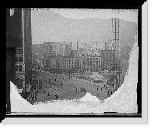 Historic Framed Print, [The Campus Martius, Detroit, Mich.],  17-7/8" x 21-7/8"