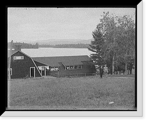 Historic Framed Print, [Raquette Lake from the Antlers, Adirondacks, N.Y.] - 2,  17-7/8" x 21-7/8"