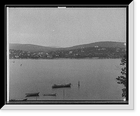 General view, Bar Harbor, Maine Classic, Antique Wall Art