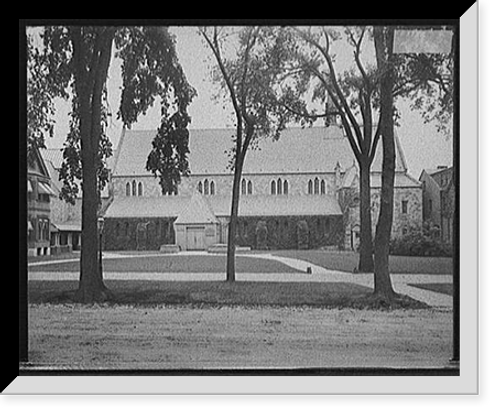 Historic Framed Print, [St. Luke's Cathedral, Portland, Me.],  17-7/8" x 21-7/8"