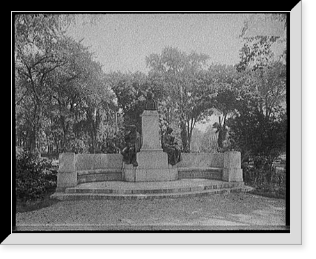 Hamilton Salisbury White Memorial, Syracuse, N.Y, Antique Wall Art