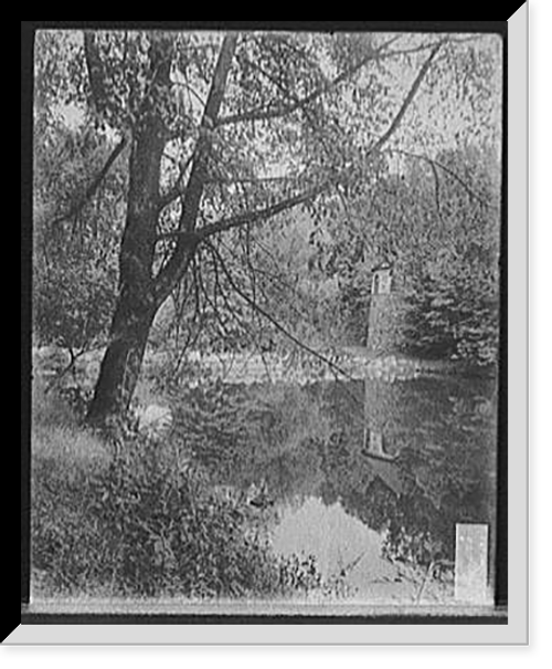 Historic Framed Print, [Lake Yaddo, Saratoga Springs, N.Y.] - 2,  17-7/8" x 21-7/8"