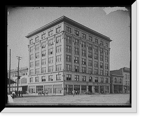 Historic Framed Print, [Blount Building, Pensacola, Fla.],  17-7/8" x 21-7/8"