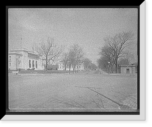 Historic Framed Print, [Seventeenth Street N.W., Washington, D.C.],  17-7/8" x 21-7/8"